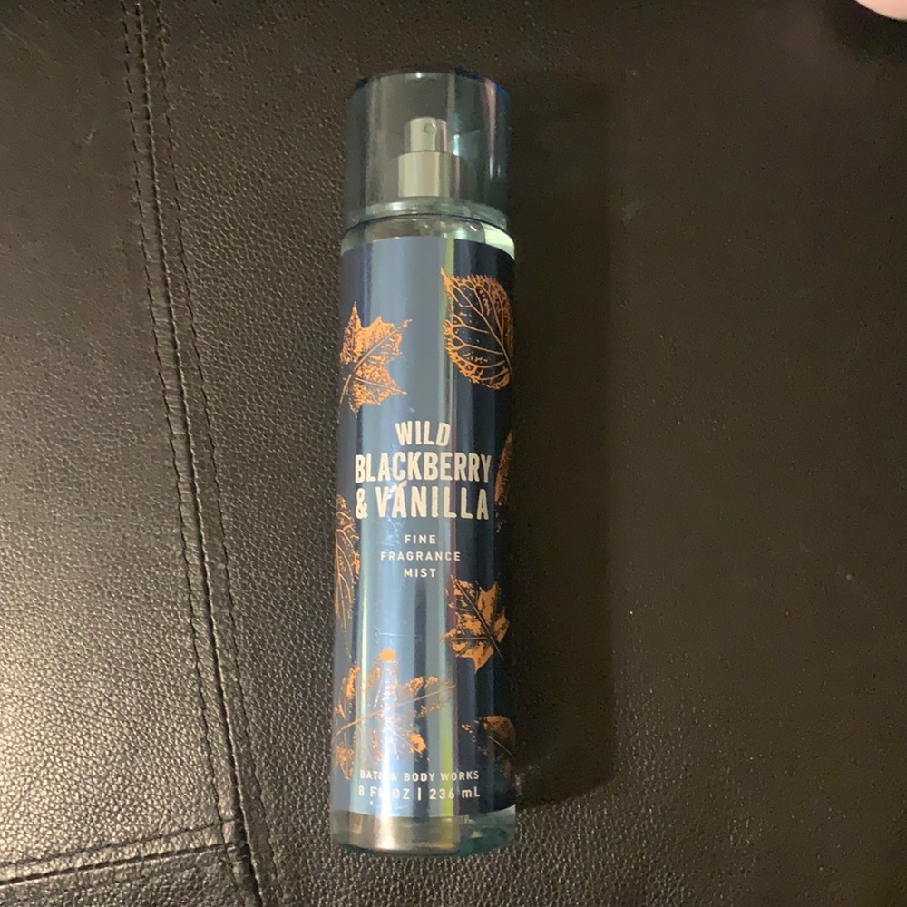 Wild Blackberry & Vanilla Bath & Body Works Fine Fragrance Mist